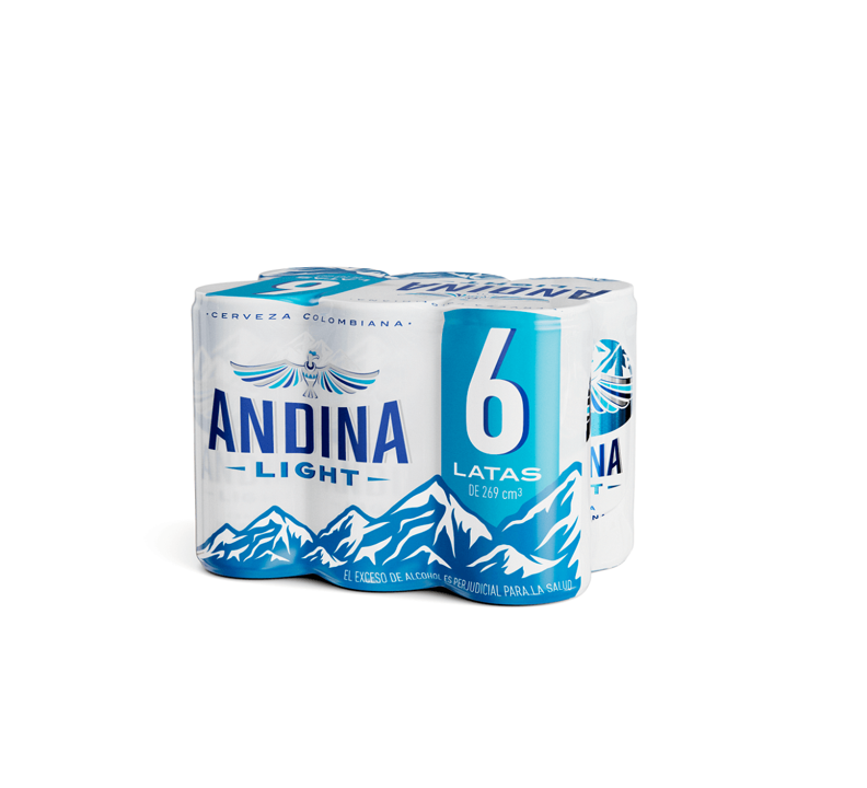 SixPack Cerveza Andina Light 330ml