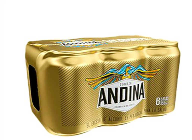 SixPack Cerveza Andina 473ml