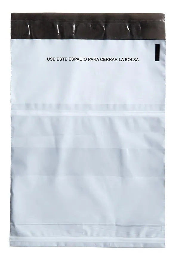 Bolsa De Seguridad Biodegradable Portaguia 48x60cm x 100 Unds